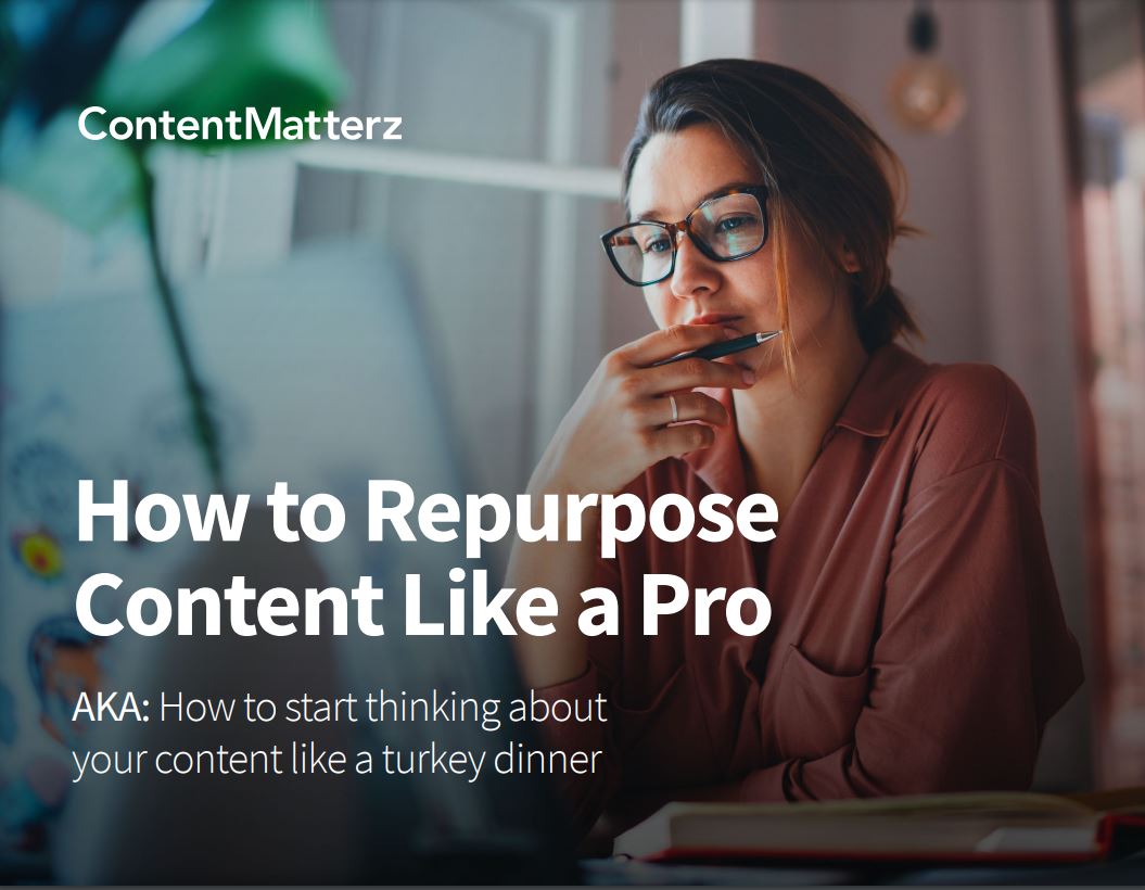 How to repurpose content eBook