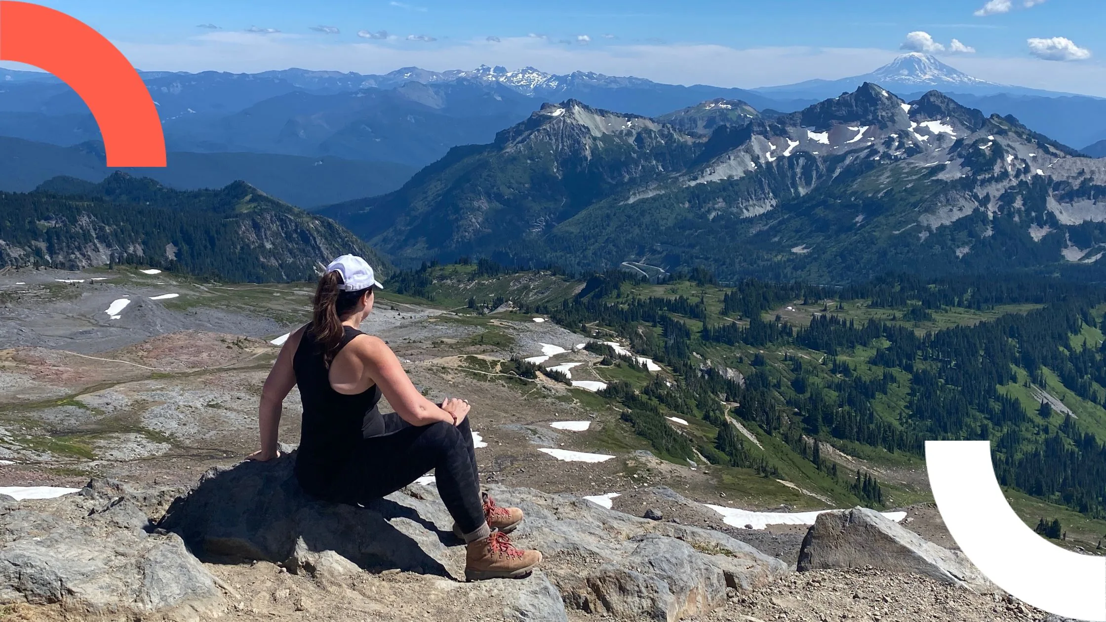 Cara enjoying a hike and gaining travel insights