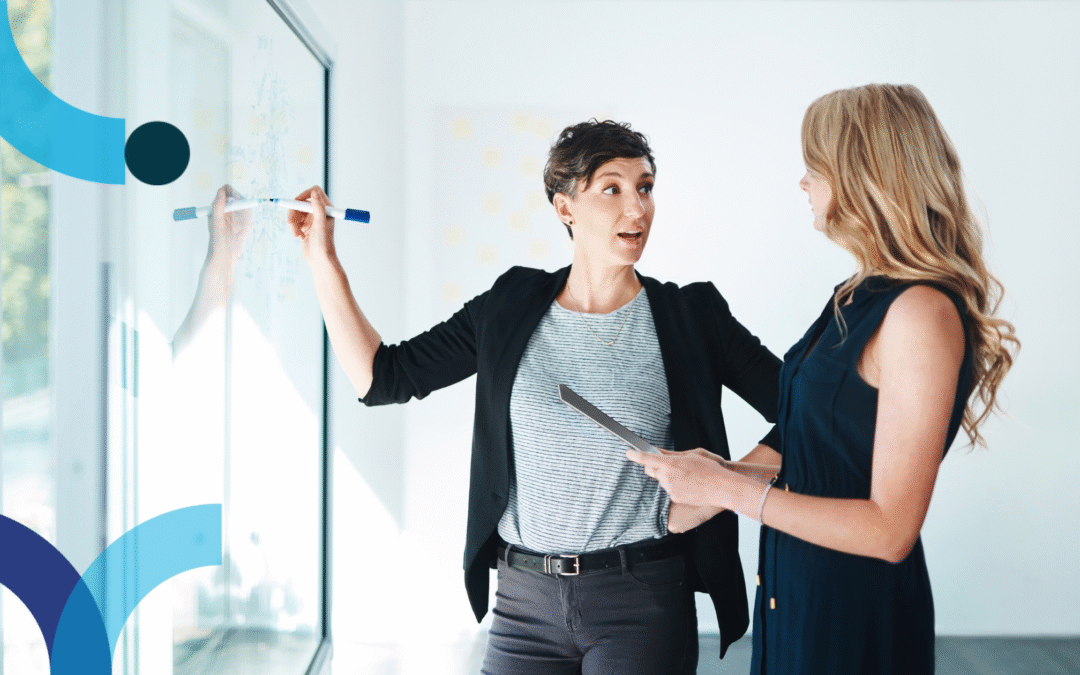 Marketers discussing AI trends